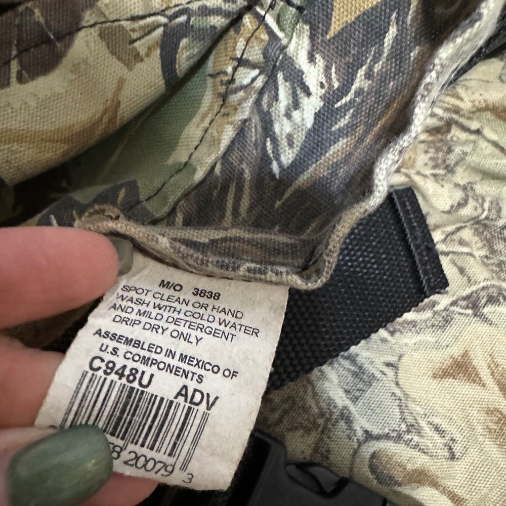 Advantage Timber FieldLine Camo Game Vest Pouch Pockets - Picture 8 of 9